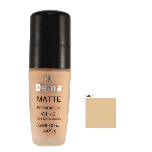 TurkAttar, Deina Liquid Silk Foundation Perfect Coverage Anti